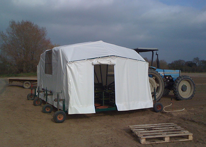 bâche de protection sur mesure