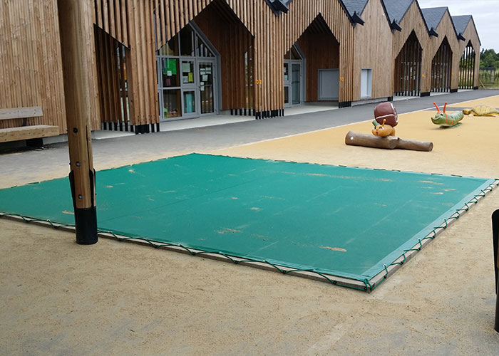 bâche de bac à sable