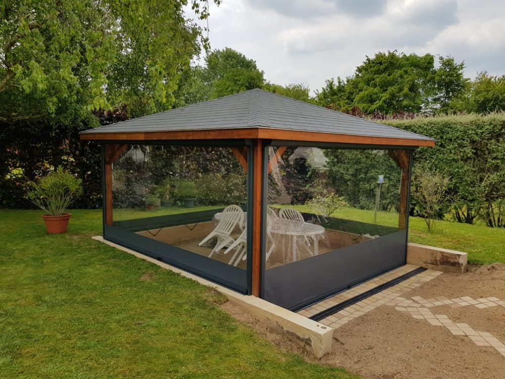 Bâche étanche 9,5 x 9,5 m - PVC 640 g/m² Vert - Multiusages : camion,  toiture, terrasse, jardin, agricole, bois, chantier, pergola au meilleur  prix